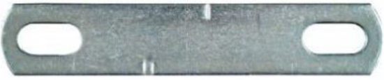 National 3/8 In. x 3 In. Zinc U Bolt Plate