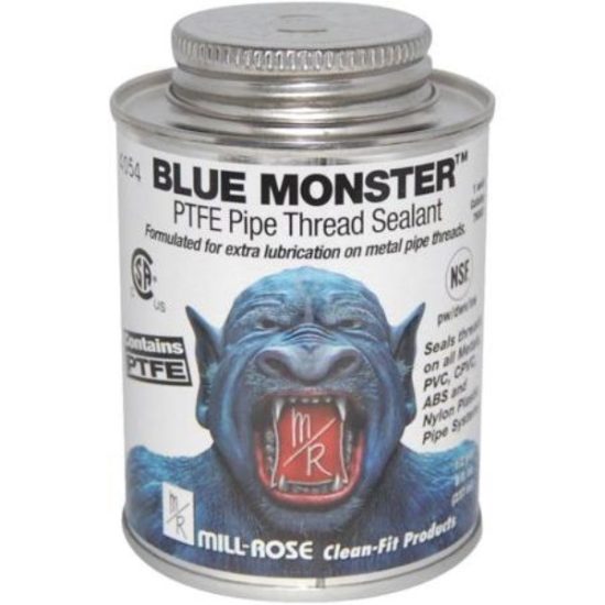 BLUE MONSTER 8 Fl. Oz. White Industrial Grade PTFE Thread Sealant