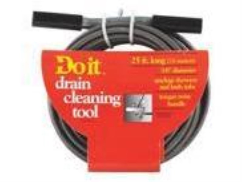 Do it 3/8 In. x 25 Ft. Galvanized Steel Handle Wire Cleanout Drain Auger