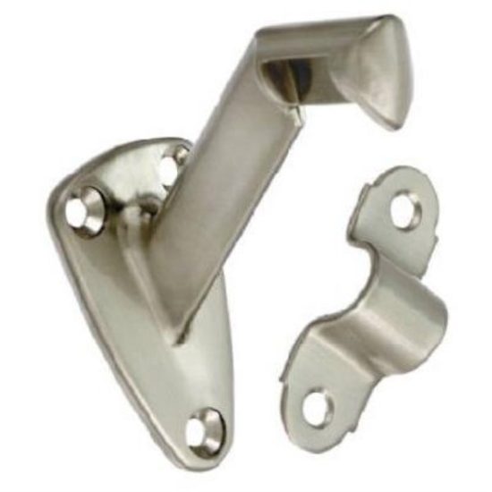 National Gallery Series Satin Nickel Handrail Bracket