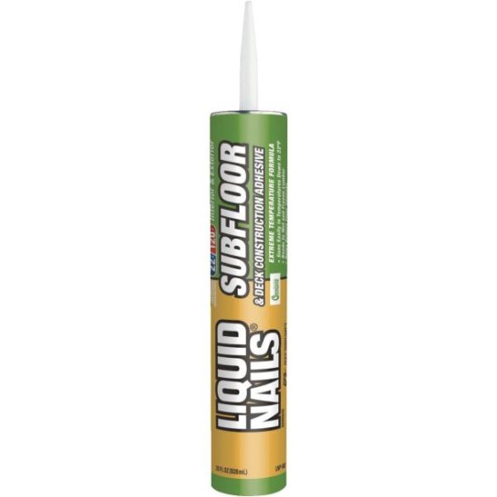 LIQUID NAILS 28 Oz. Subfloor & Deck Construction Adhesive