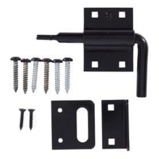 National Black Slide Bolt Latch