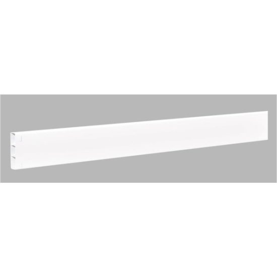 Outdoor Essentials 2 In. x 6 In. x 192 In. White Vinyl Fence Rail