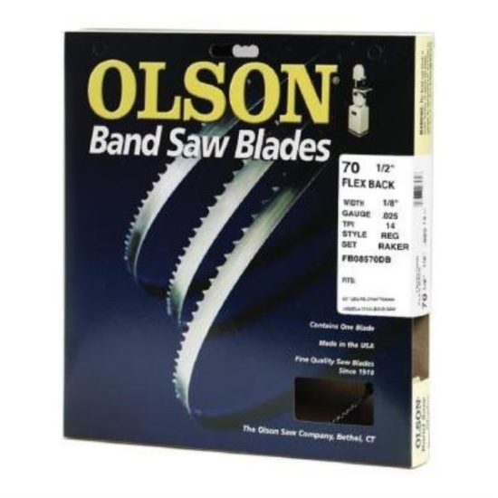 Olson 80 In. x 1/8 In. 14 TPI Regular Flex Back Band Saw Blade
