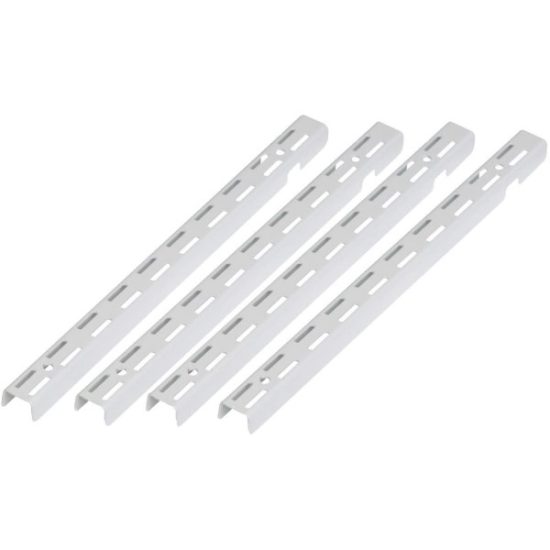 Closetmaid ShelfTrack 84 In. White Closet Shelf Standard