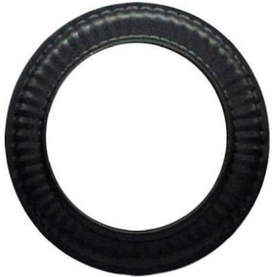 Imperial Single Wall 8 In. 24 ga Black Stove Pipe Collar