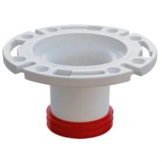 Sioux Chief 3 In. Schedule 40 DWV Push-Tite PVC Closet Flange