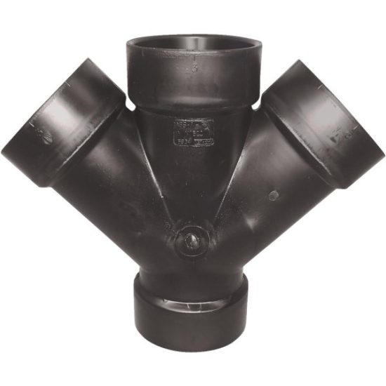 Charlotte Pipe 3 In. All Hub Double ABS Wye