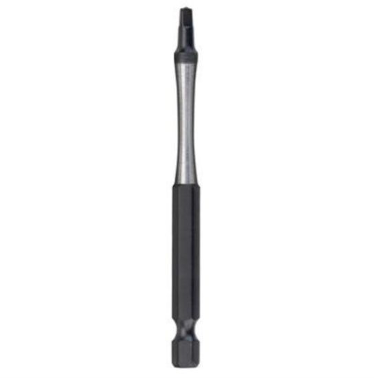 Milwaukee SHOCKWAVE #3 Square Recess 3-/12 In. Power Impact Screwdriver Bit