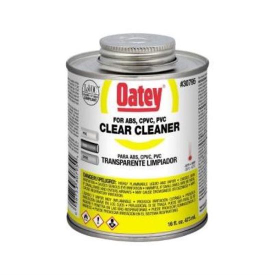 Oatey 16 Oz. All-Purpose Clear PVC Cleaner