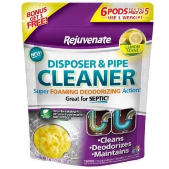 Rejuvenate Lemon Disposer & Pipe Cleaner (6-Count)