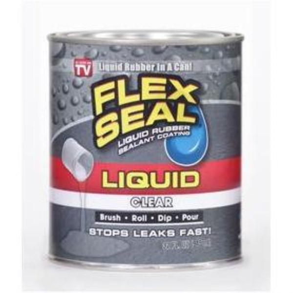 FLEX SEAL 1 Qt. Liquid Rubber Sealant, Clear