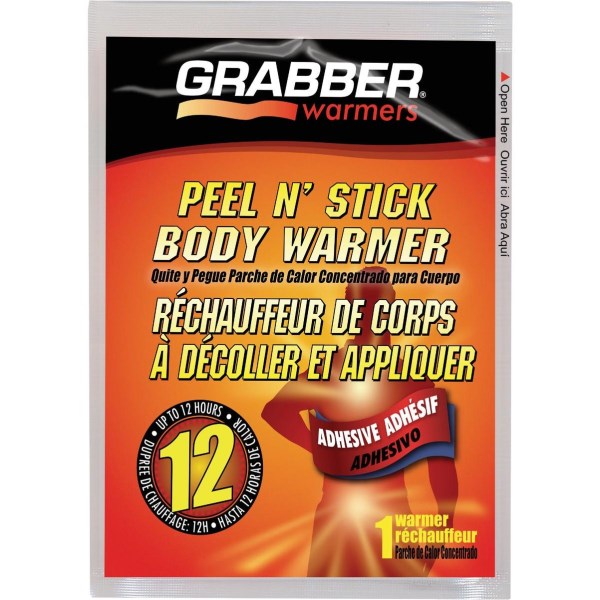 Grabber Disposable Adhesive Body Warmer