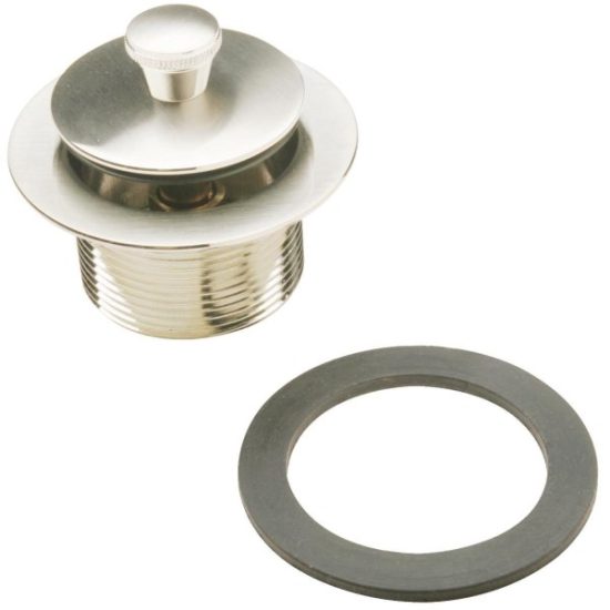 Do it Roller Ball Bathtub Drain Stopper Replacement Assembly with Brushed Nickel Finish