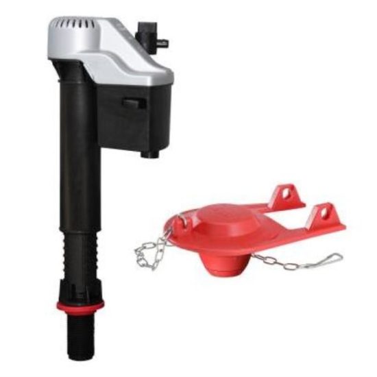 Korky QuietFILL Platinum Fill Valve & 2 In. Flapper Kit