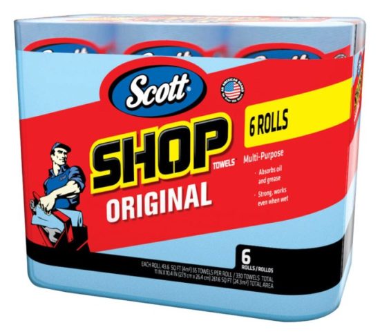 Scott Shop Towels Absorbent Towel 55 sheet 1 ply 6 pk