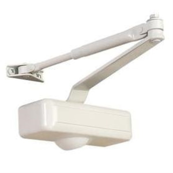 Tell Ivory Grade 3 Residential Door Closer