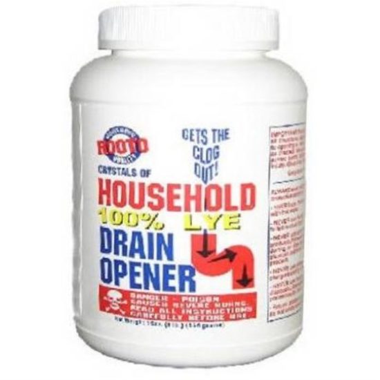 Rooto 1 Lb. Crystal Lye Drain Opener