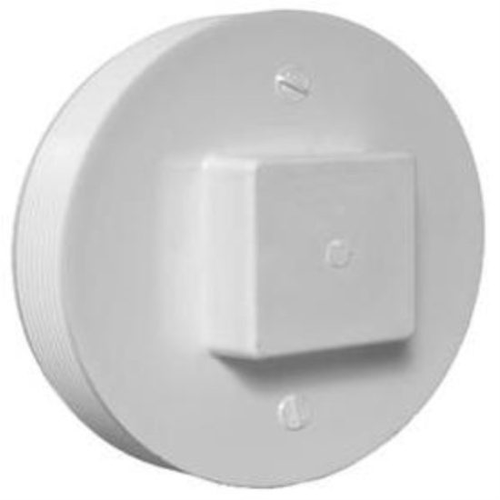 Charlotte Pipe 1-1/2 In. Schedule 40 DWV Cleanout PVC Plug