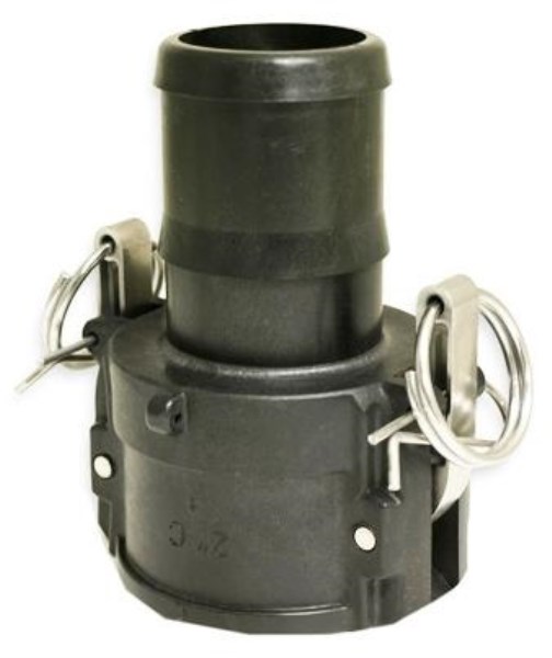 Apache 2 In. Part C Female Cam and Groove Polypropylene Coupler