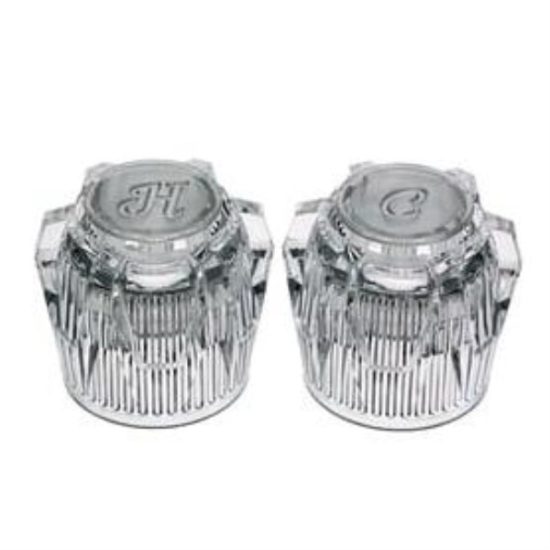 Danco Temperature Control Single 1-3/4 In. H. x 1-1/2 In. Base Tub & Shower Handle Kit (2-Pack)