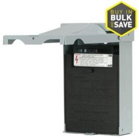 Eaton 60A 240V Non-Fused Rainproof Air Conditioner Disconnect