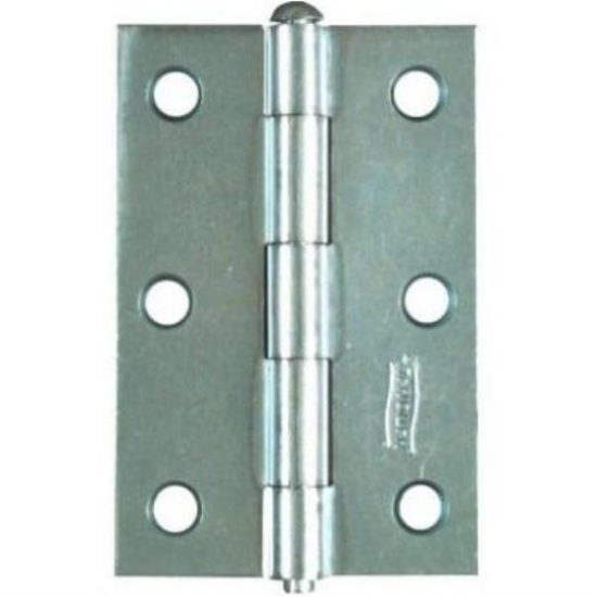 National 3 In. Zinc Loose-Pin Narrow Hinge (2-Pack)