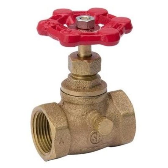 ProLine 3/4 In. FIP Low Lead Cast Brass Stop Valve