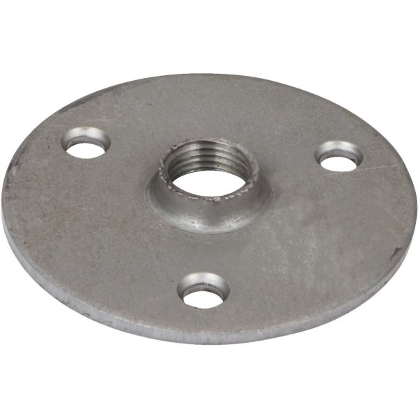 Master Manufacturing 1/2 In. Steel Galvanized Floor Flange