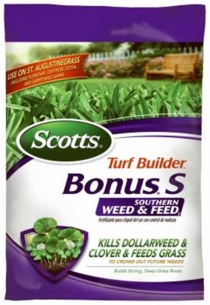 Scotts Turf Builder Bonus S Southern Weed & Feed 33.39 Lb. 10,000 Sq. Ft. 29-0-10 Lawn Fertilizer with Weed Killer