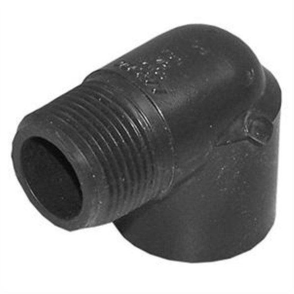 Genova 3/4 In. Male x Female Schedule 40 90 Deg. Street PVC Elbow (1/4 Bend)