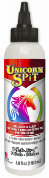 Unicorn Spit 4 Oz. White Ning Paint, Gel Stain & Glaze