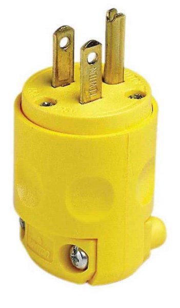 Do it 15A 125V 3-Wire 2-Pole Residential Grade Cord Plug