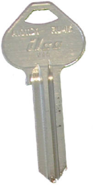 ILCO Russwin Nickel Plated File Cabinet Key, RU46 / A1011D1 (10-Pack)